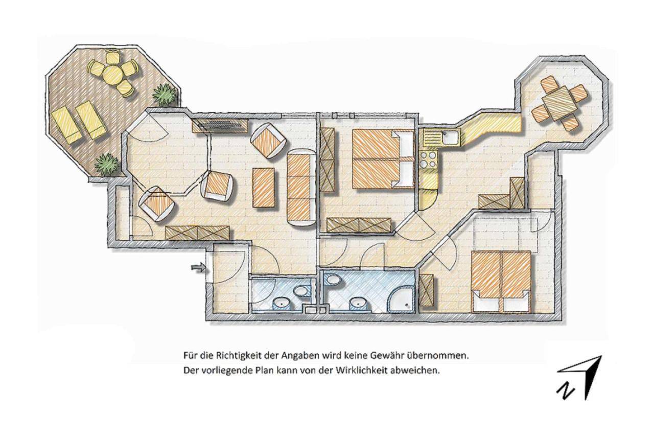 Duenen-Residenz B 19 Apartment Heringsdorf  Luaran gambar